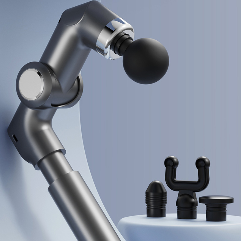 Health Wellness - Pistolet de massage télescopique USB avec
