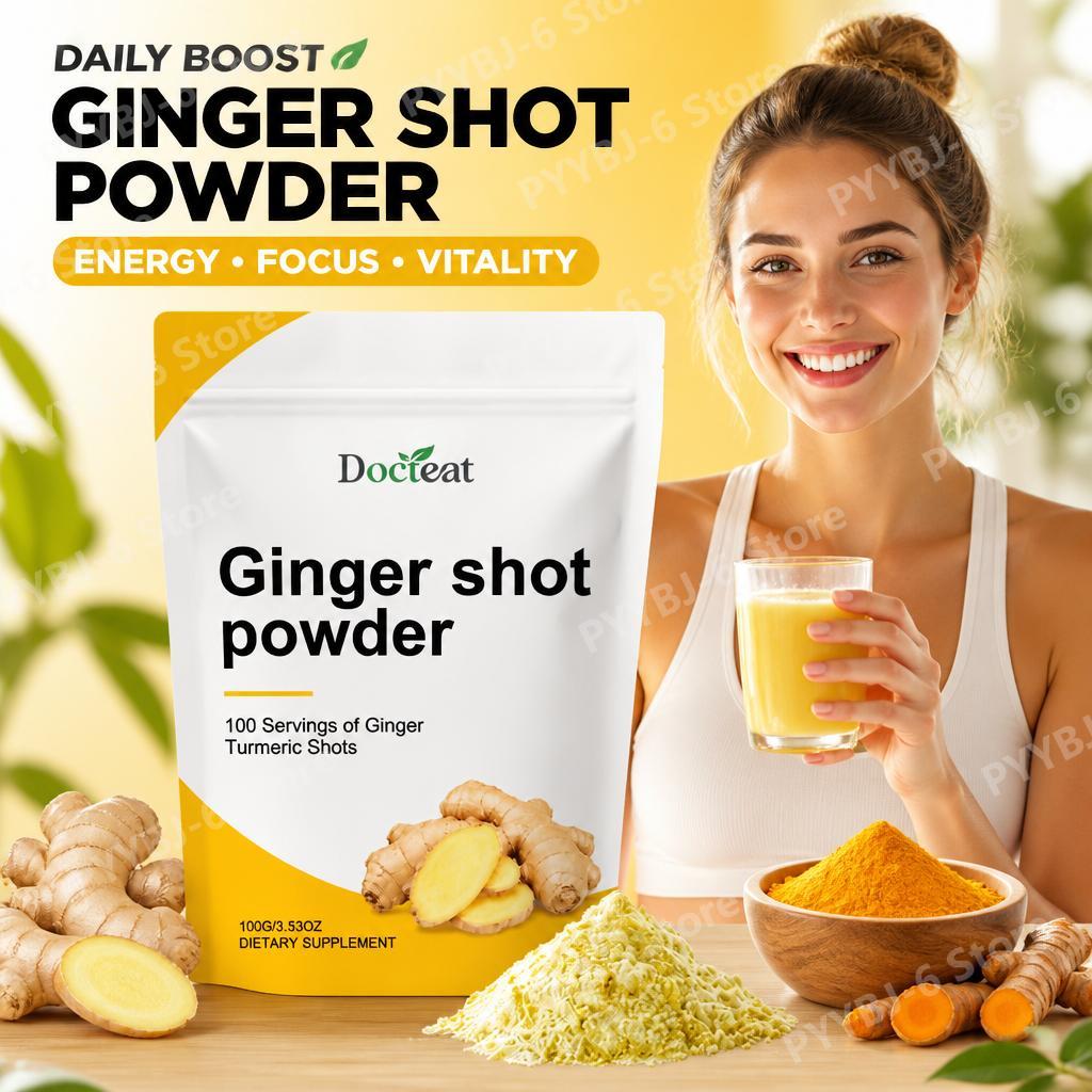 Ginger Tea - Docteat Poudre de Gingembre Shot Vitamine