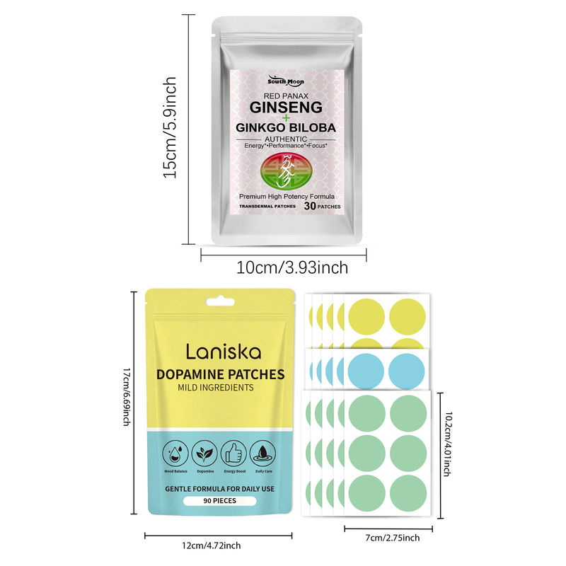 120 patchs combinés Dopamine e - Ginger Tea avis et prix
