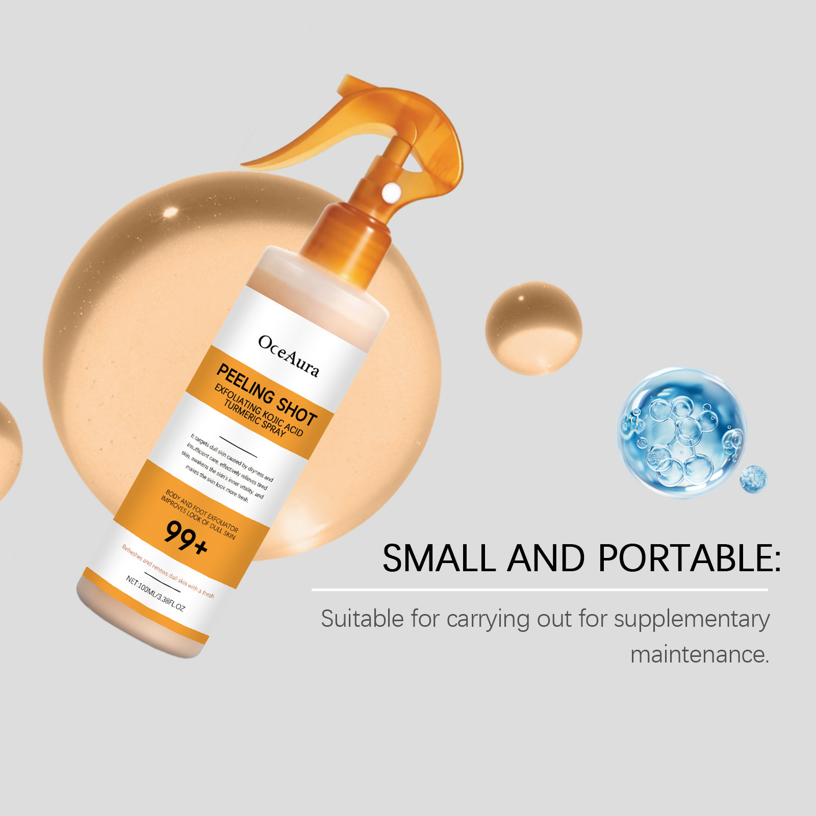OCEAURA Spray exfoliant au cur - Turmeric avis et prix