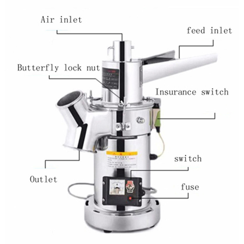 Machine professionnelle de pul - Dried Herbs avis et prix